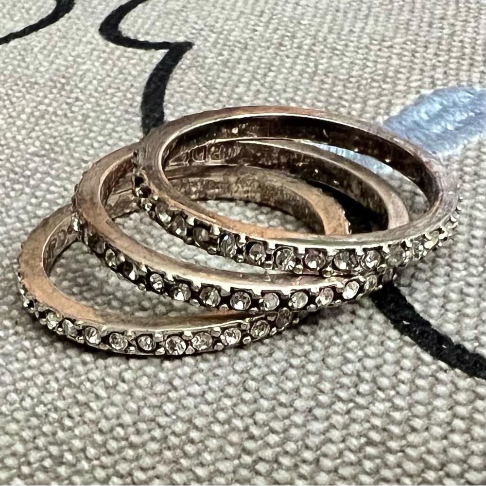 Premier Designs Lot Of 8 Rings - Picture 5 of 10